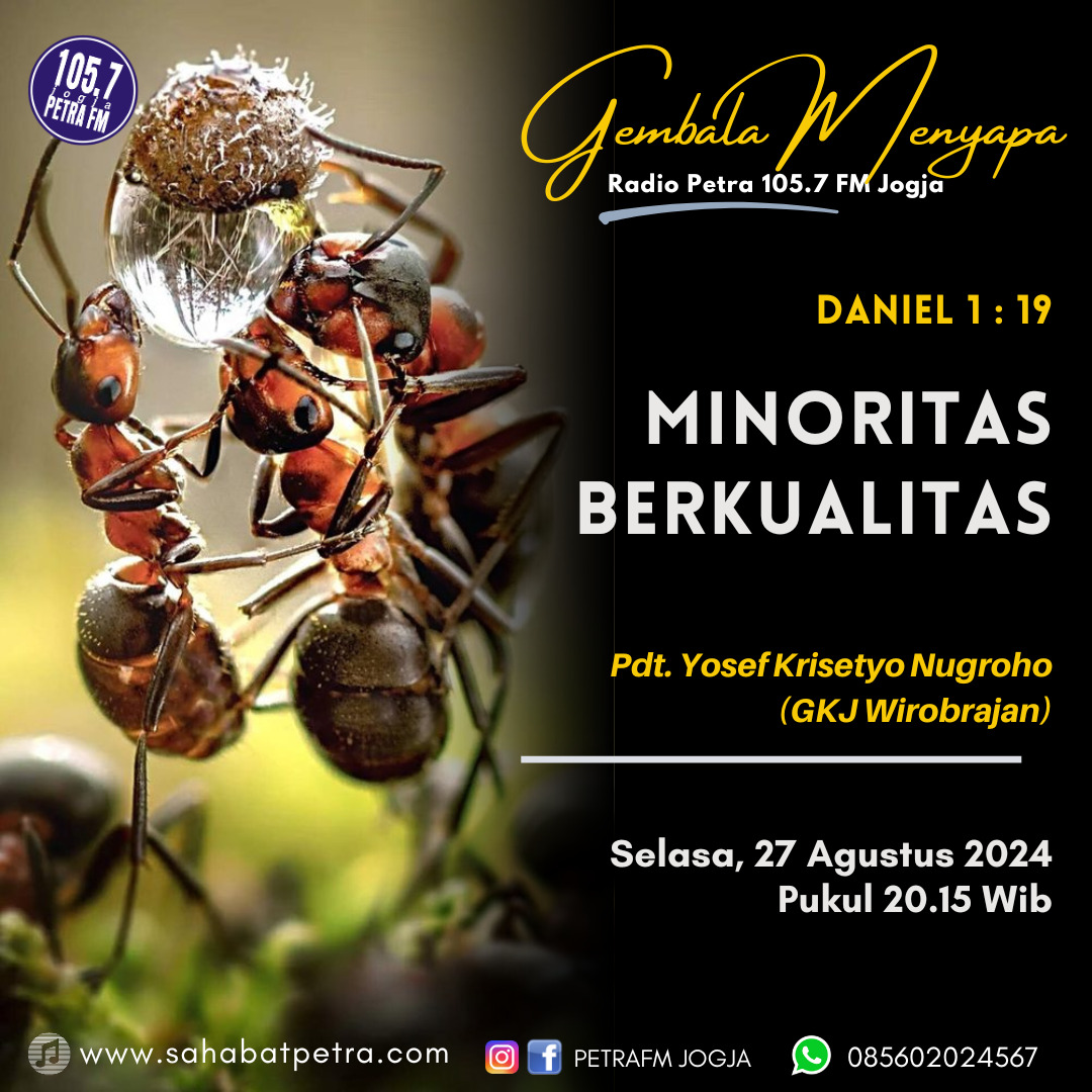 Gembala Menyapa - 27 AGUSTUS 2024