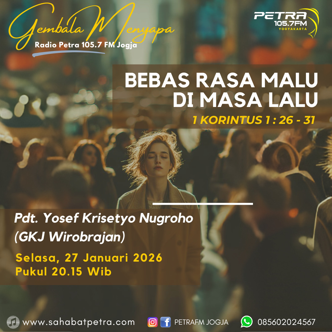 Gembala Menyapa - 27 JANUARI 2026