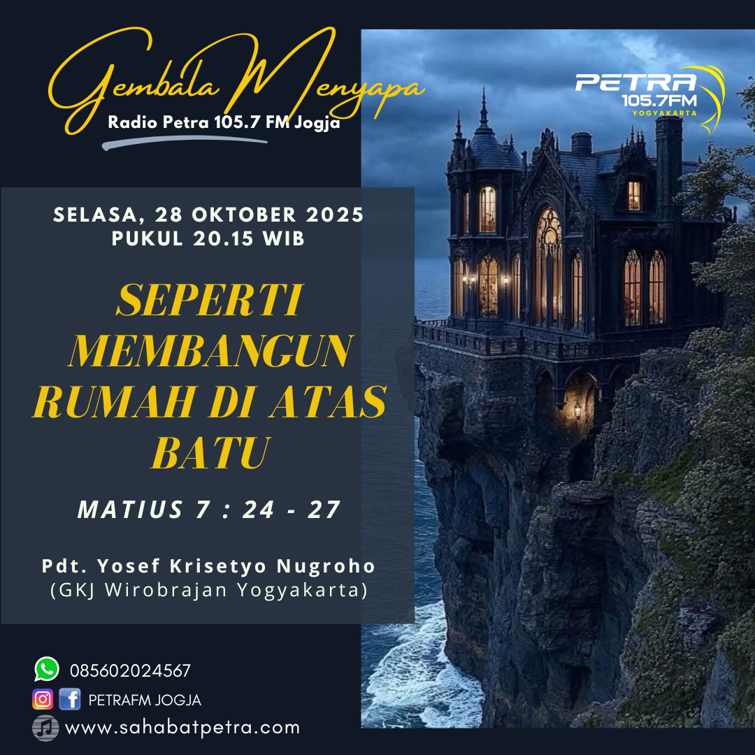 Gembala Menyapa - 28 OKTOBER 2025