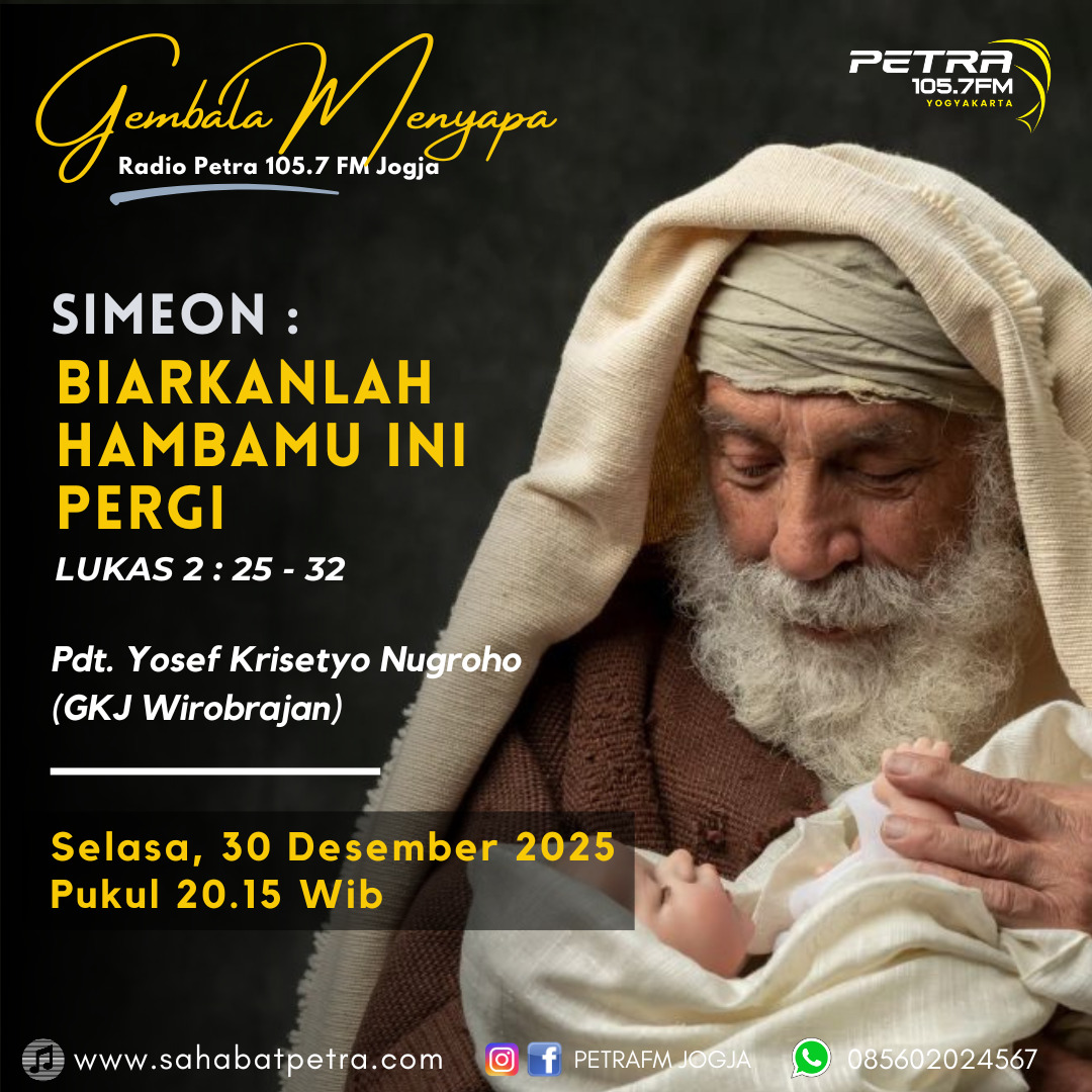 Gembala Menyapa - 30 DESEMBER 2025