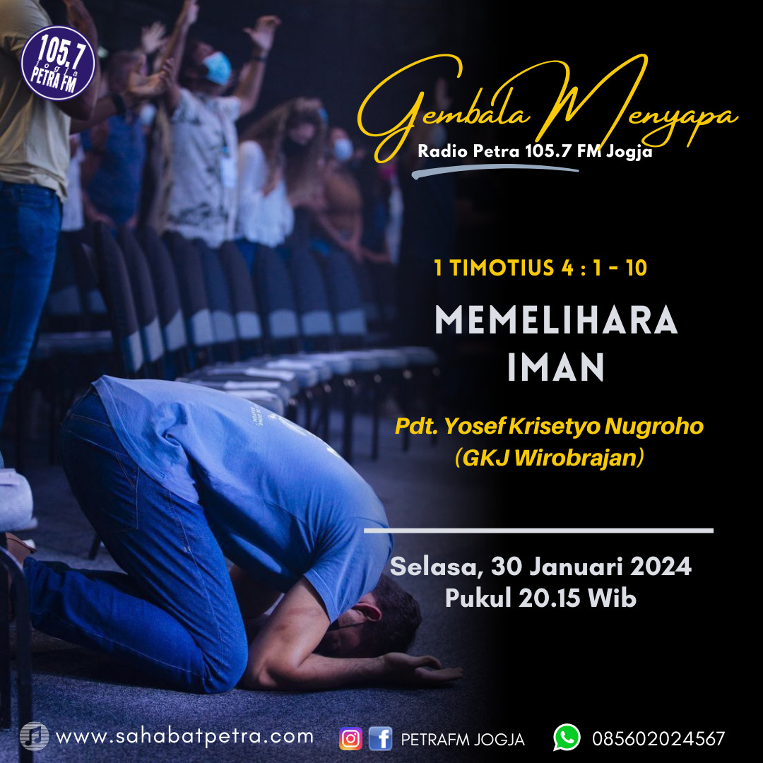 Gembala Menyapa - 30 JANUARI 2024