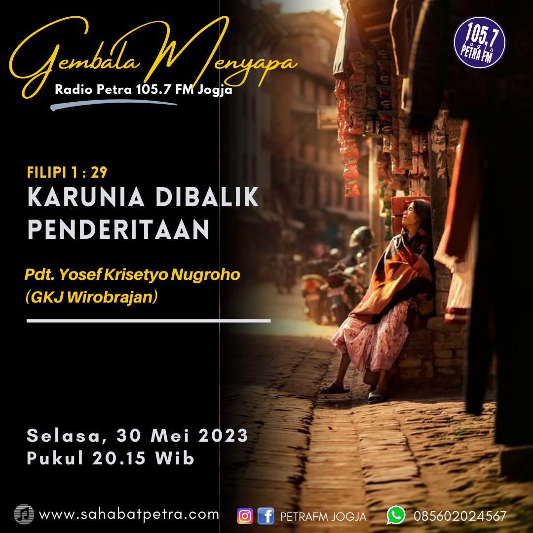 Gembala Menyapa - 30 MEI 2023