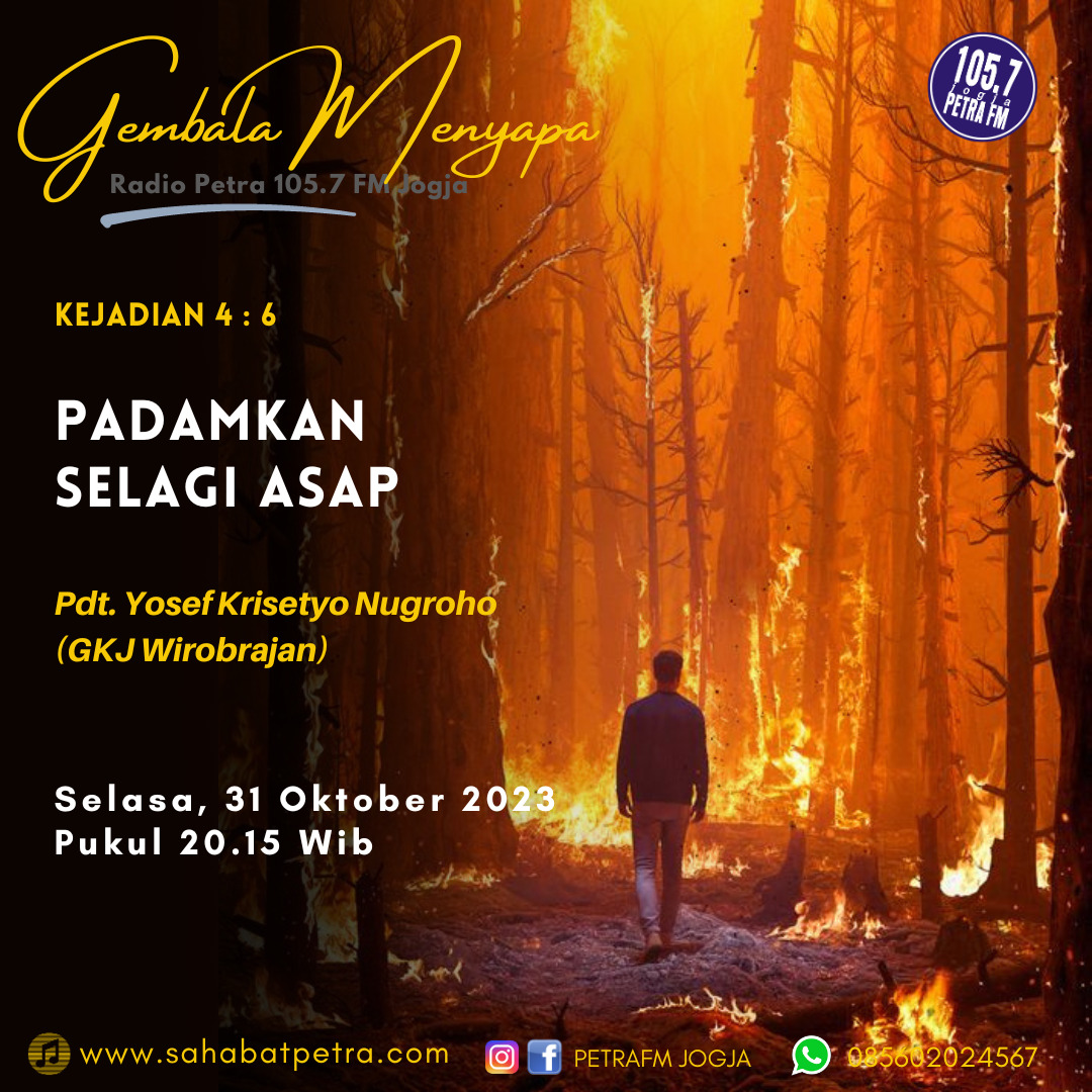 Gembala Menyapa - 31 OKTOBER 2023