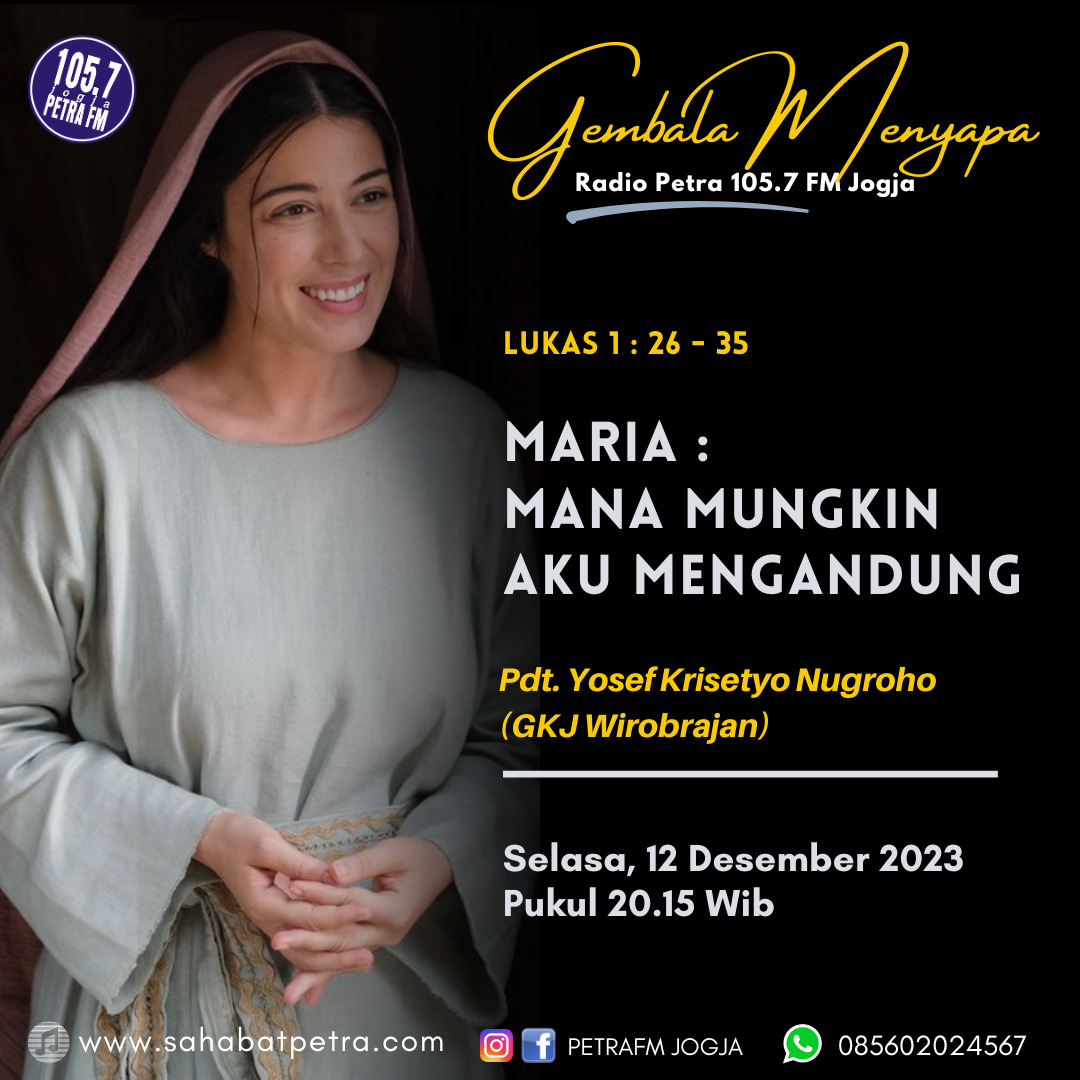 Gembala Menyapa - 12 DESEMBER 2023