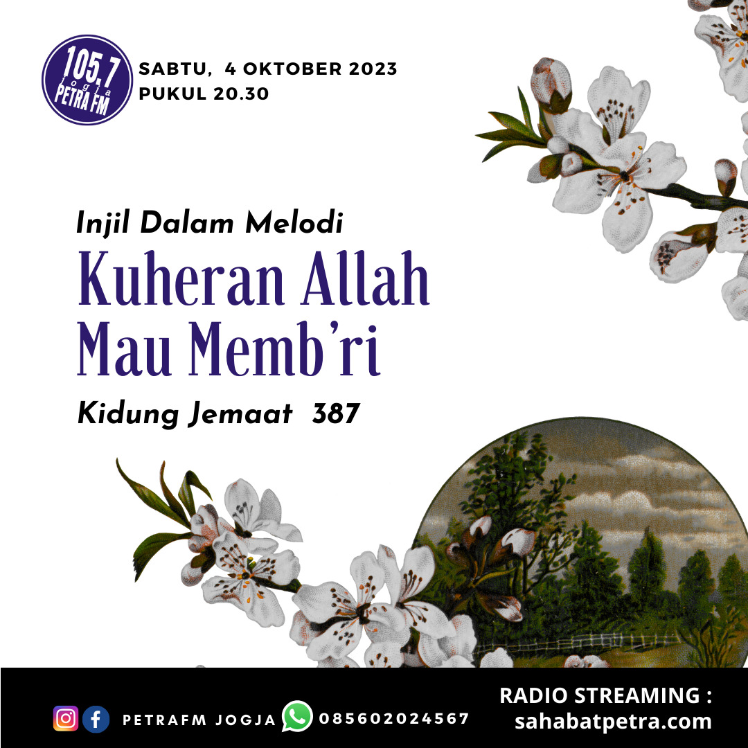 Injil Dalam Melodi - 04 NOVEMBER 2023