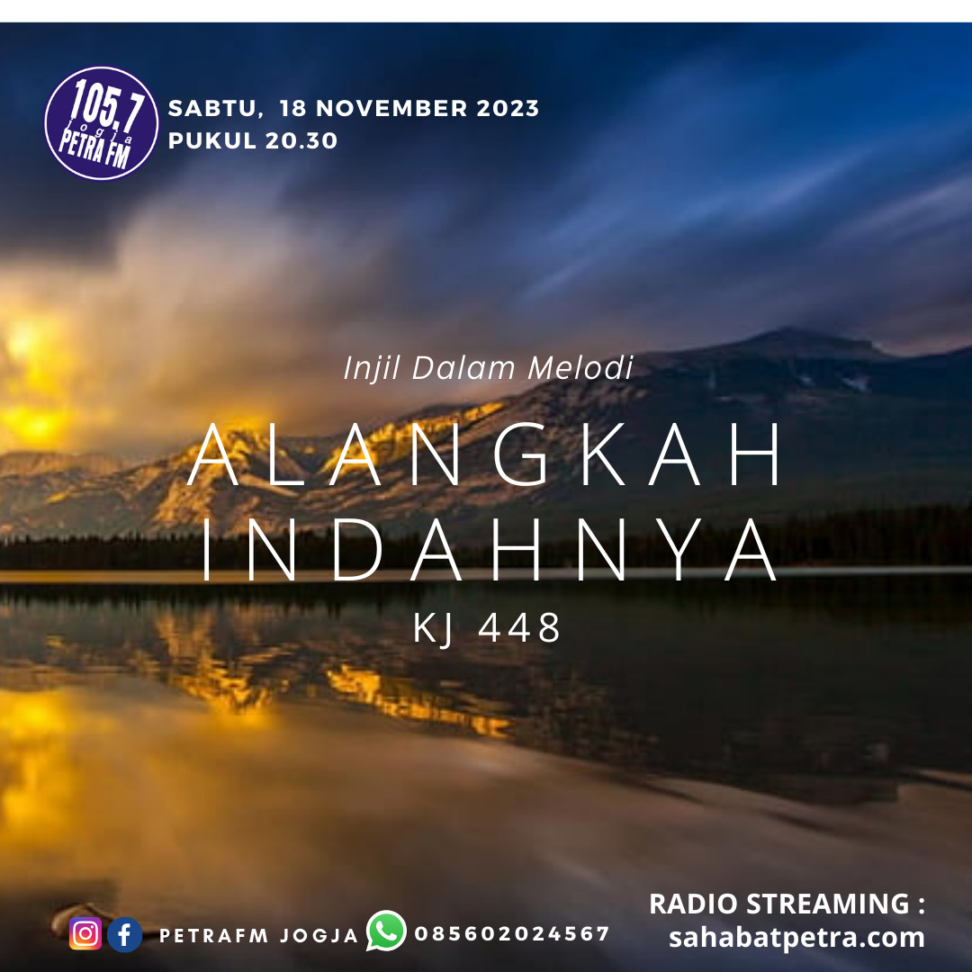 Injil Dalam Melodi - 18 NOVEMBER 2023