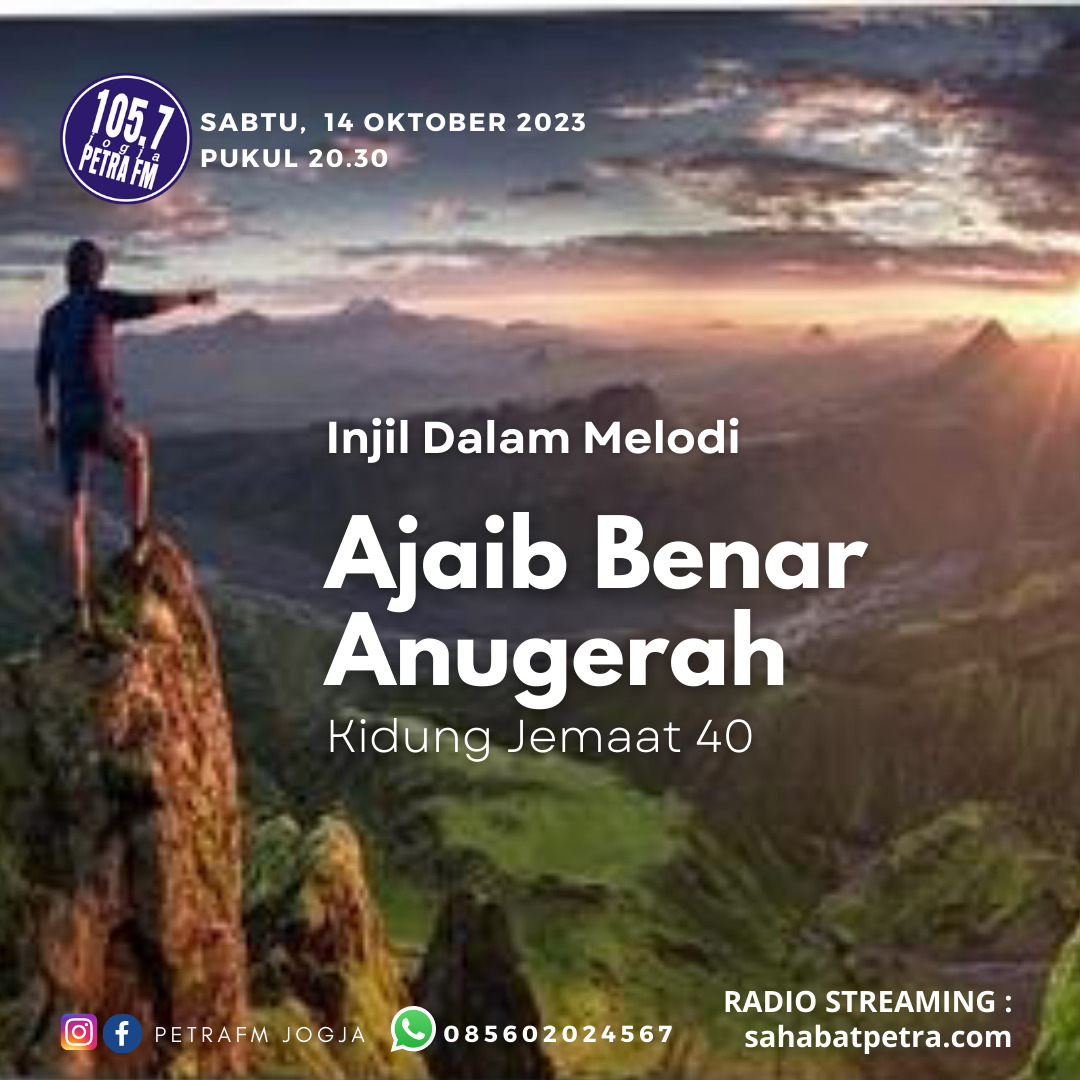 Injil Dalam Melodi - 14 OKTOBER 2023