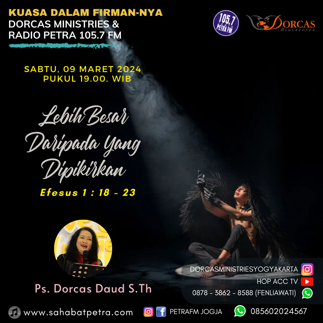 Kuasa Dalam FirmanNya - 09 MARET 2024