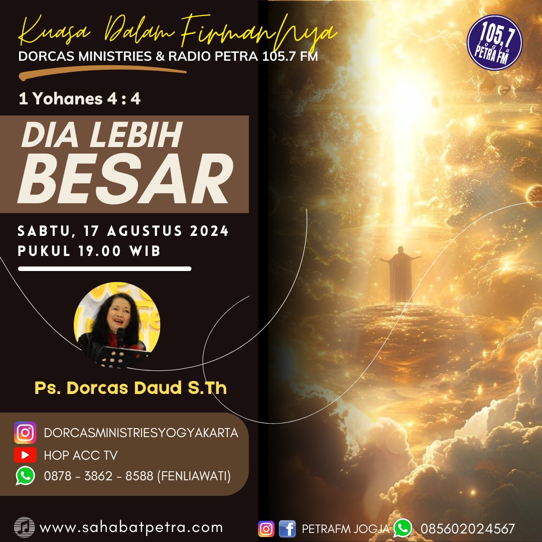 Kuasa Dalam FirmanNya - 17 AGUSTUS 2024