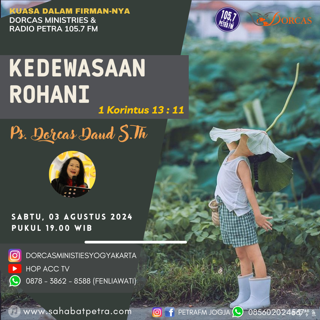 Kuasa Dalam FirmanNya - 03 AGUSTUS 2024