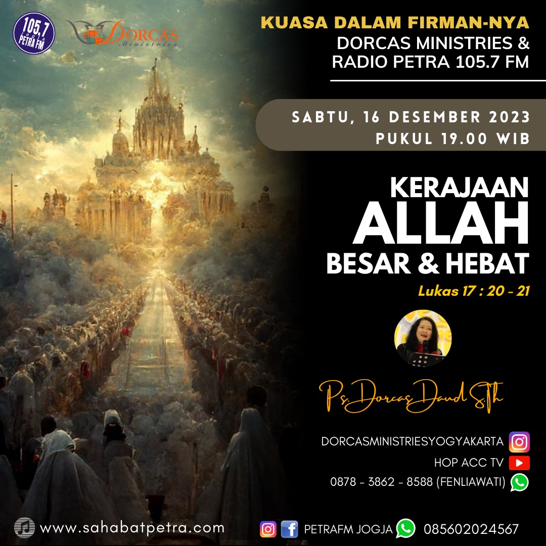 Kuasa Dalam FirmanNya - 16 DESEMBER 2023