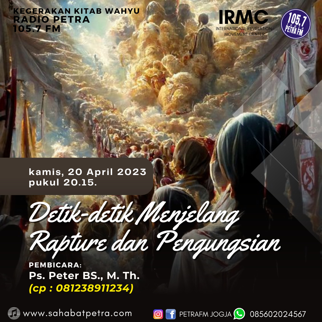 Kegerakan Kitab Wahyu - 20 APRIL 2023