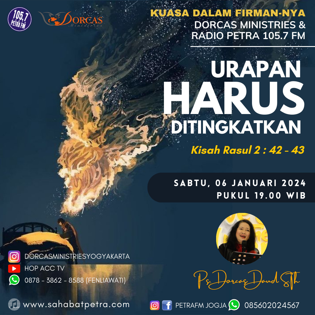 Kuasa Dalam FirmanNya - 06 JANUARI 2024