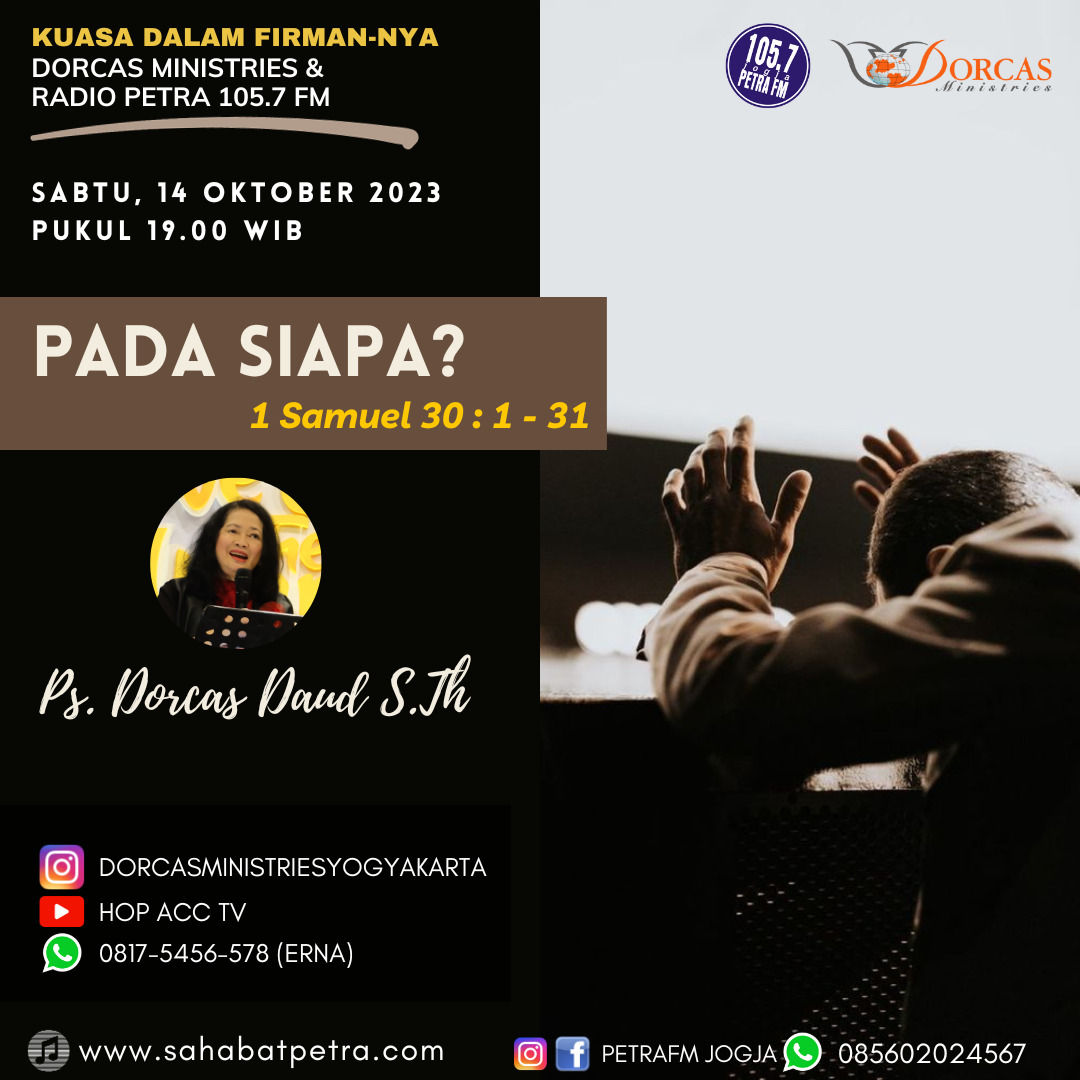 Kuasa Dalam FirmanNya - 14 OKTOBER 2023