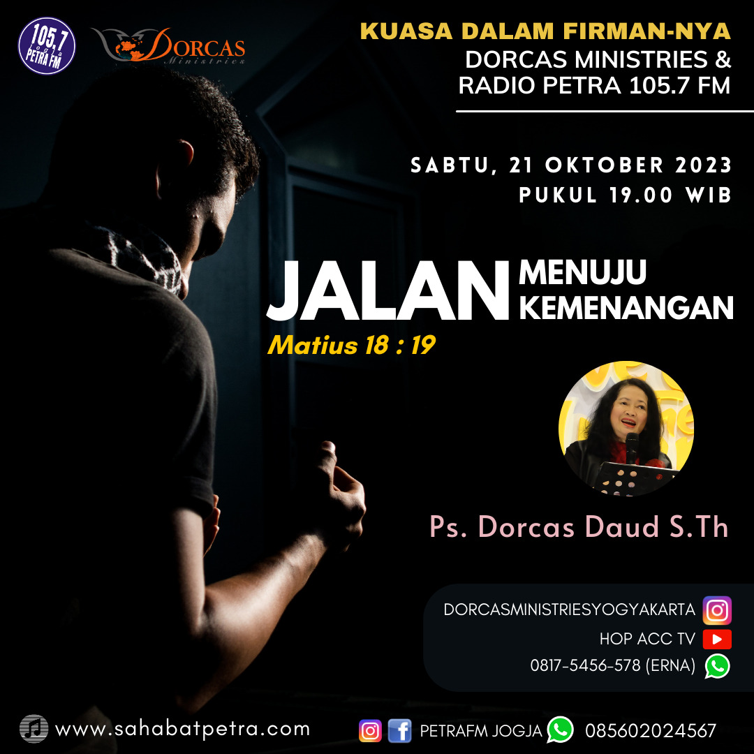 Kuasa Dalam FirmanNya - 21 OKTOBER 2023