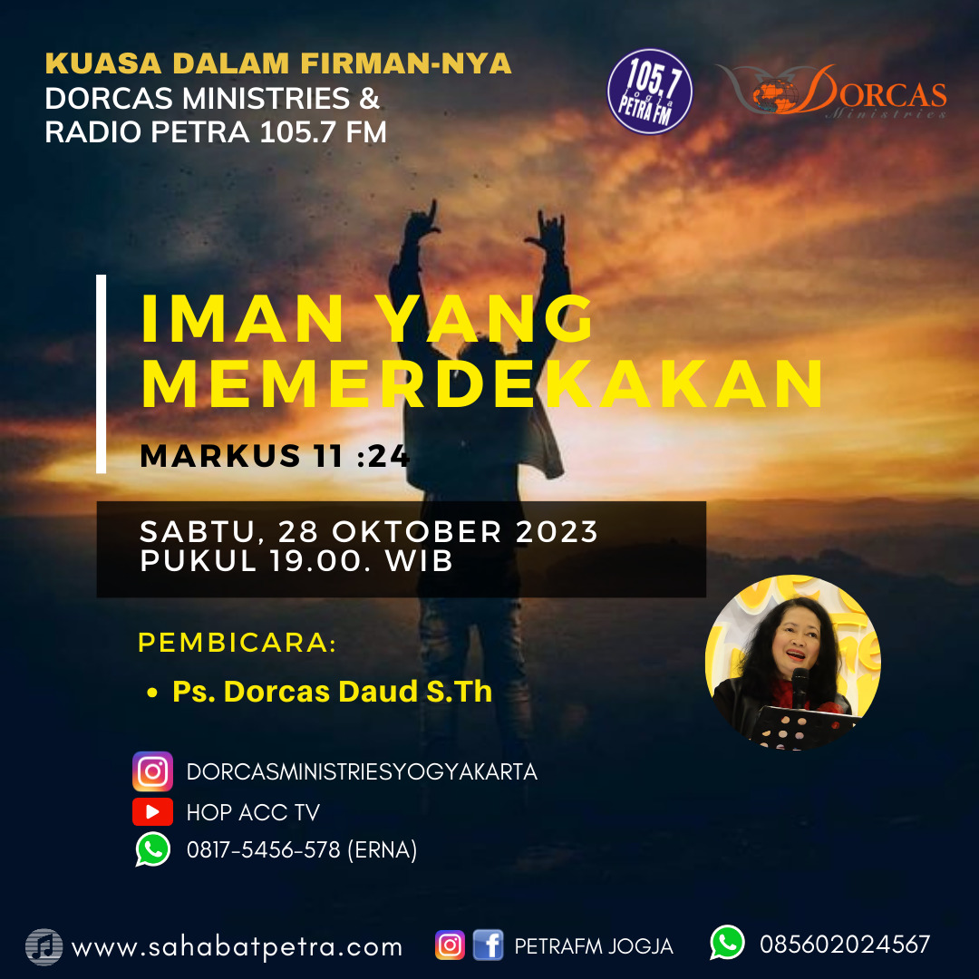 Kuasa Dalam FirmanNya - 28 OKTOBER 2023