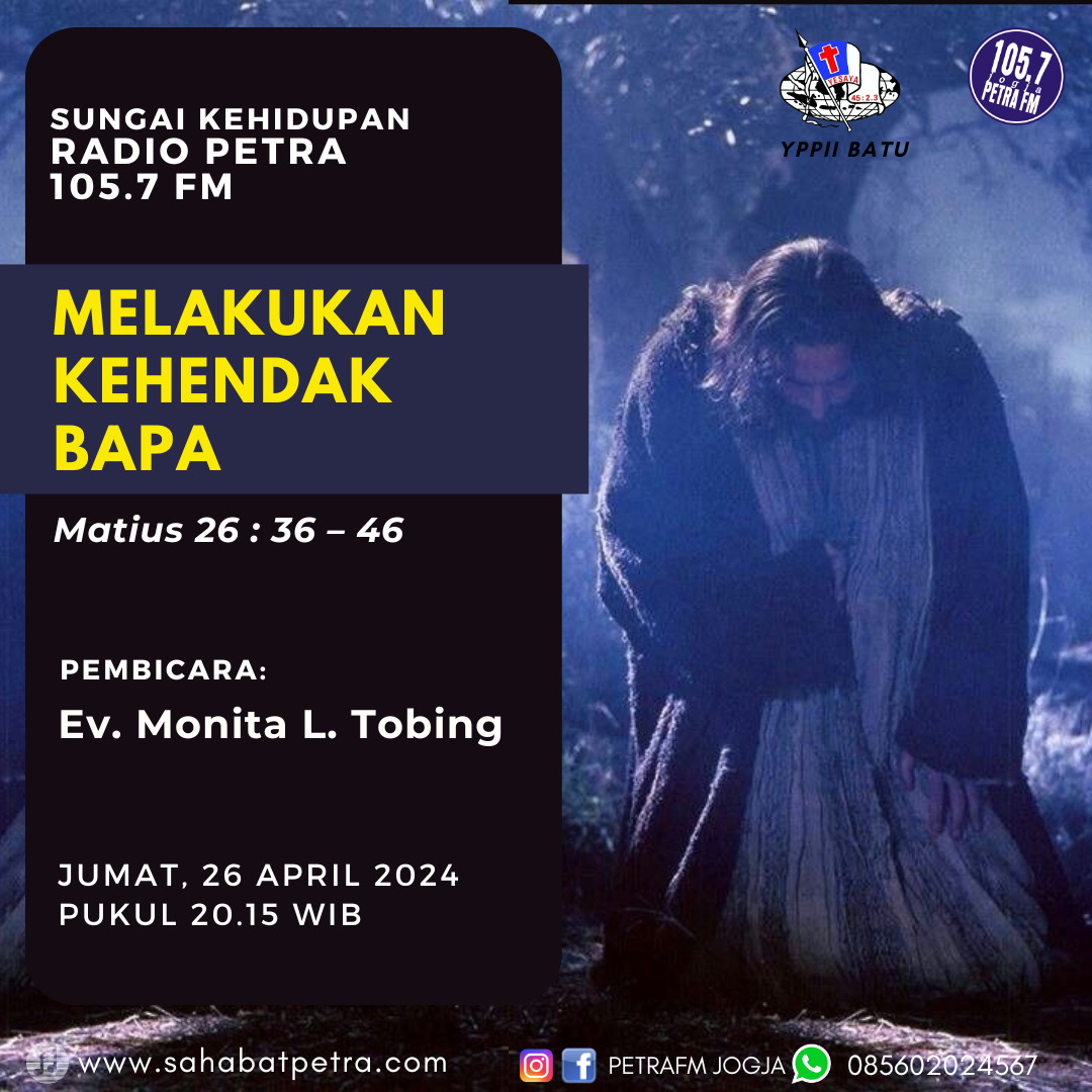 Sungai Kehidupan - 26 APRIL 2024