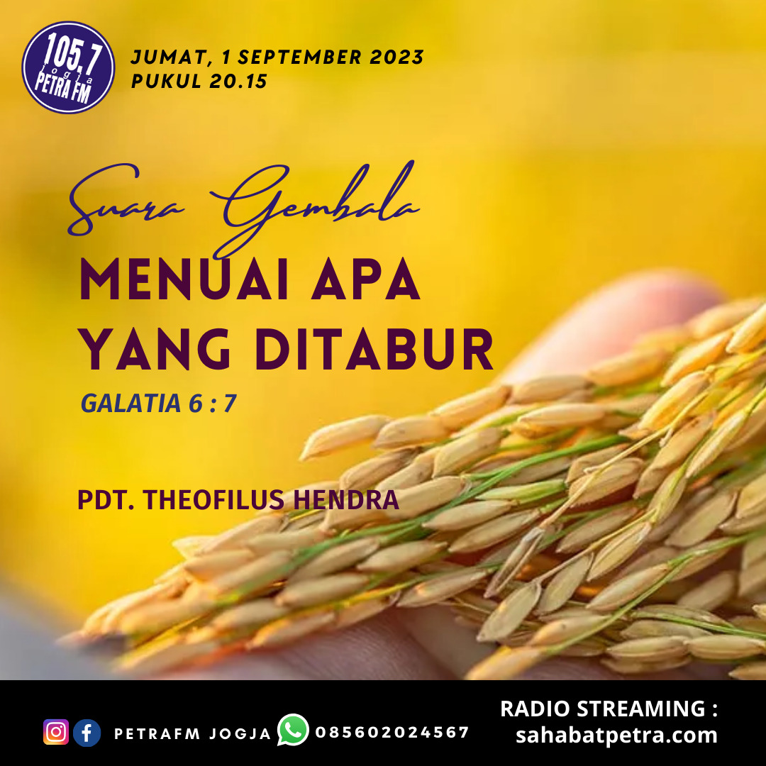 Suara Gembala - 01 SEPTEMBER 2023