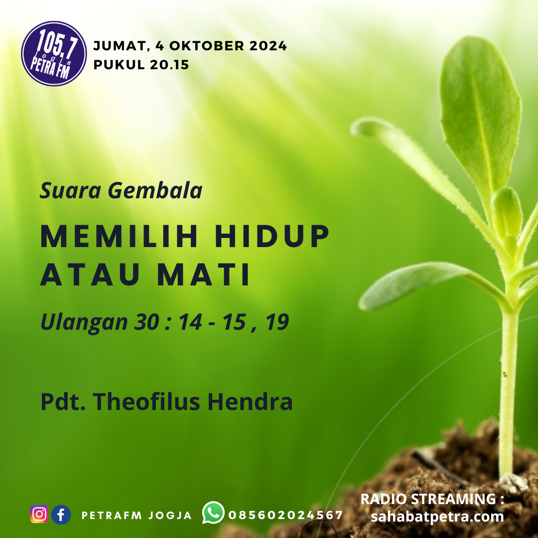 Suara Gembala - 04 OKTOBER 2024