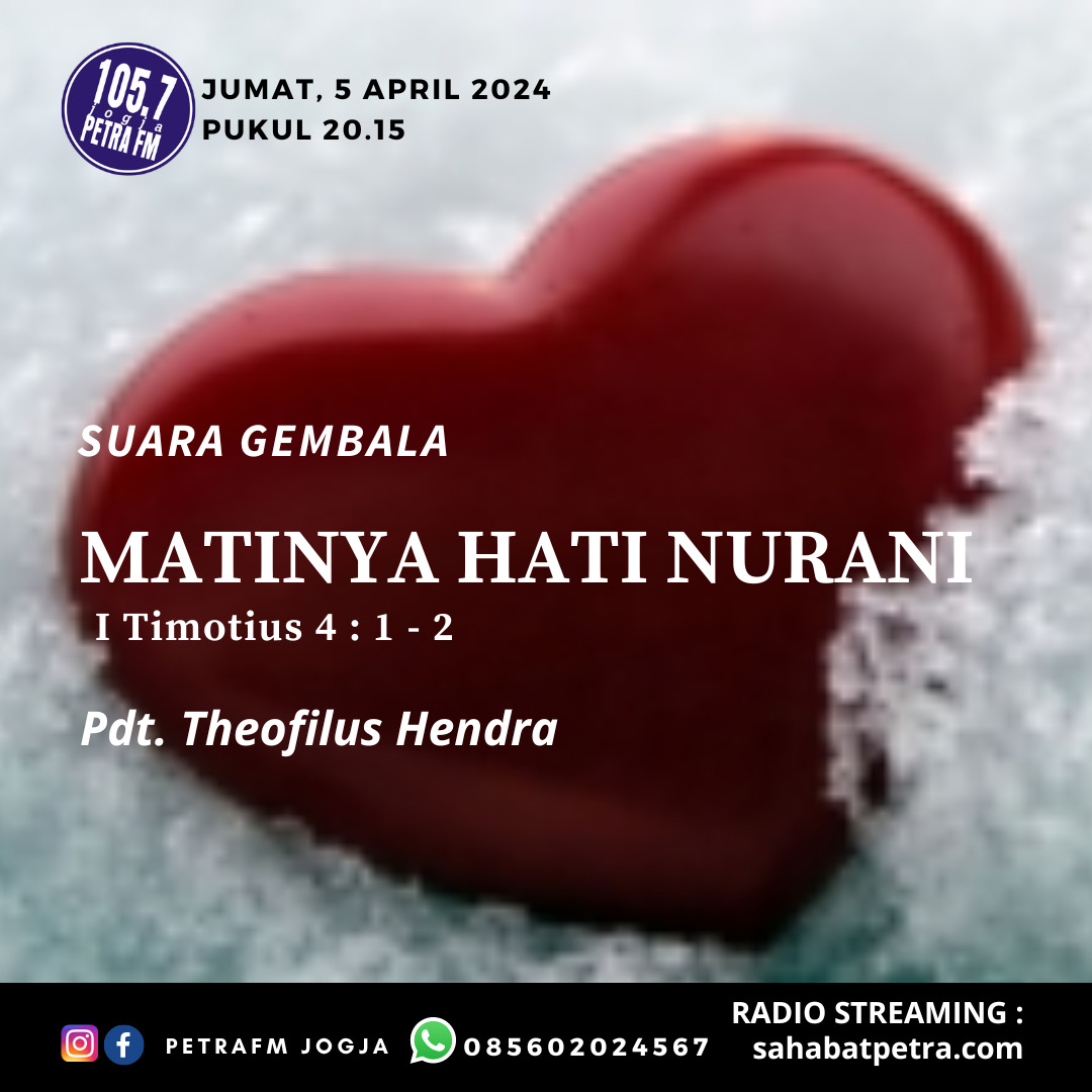 Suara Gembala - 05 APRIL 2024