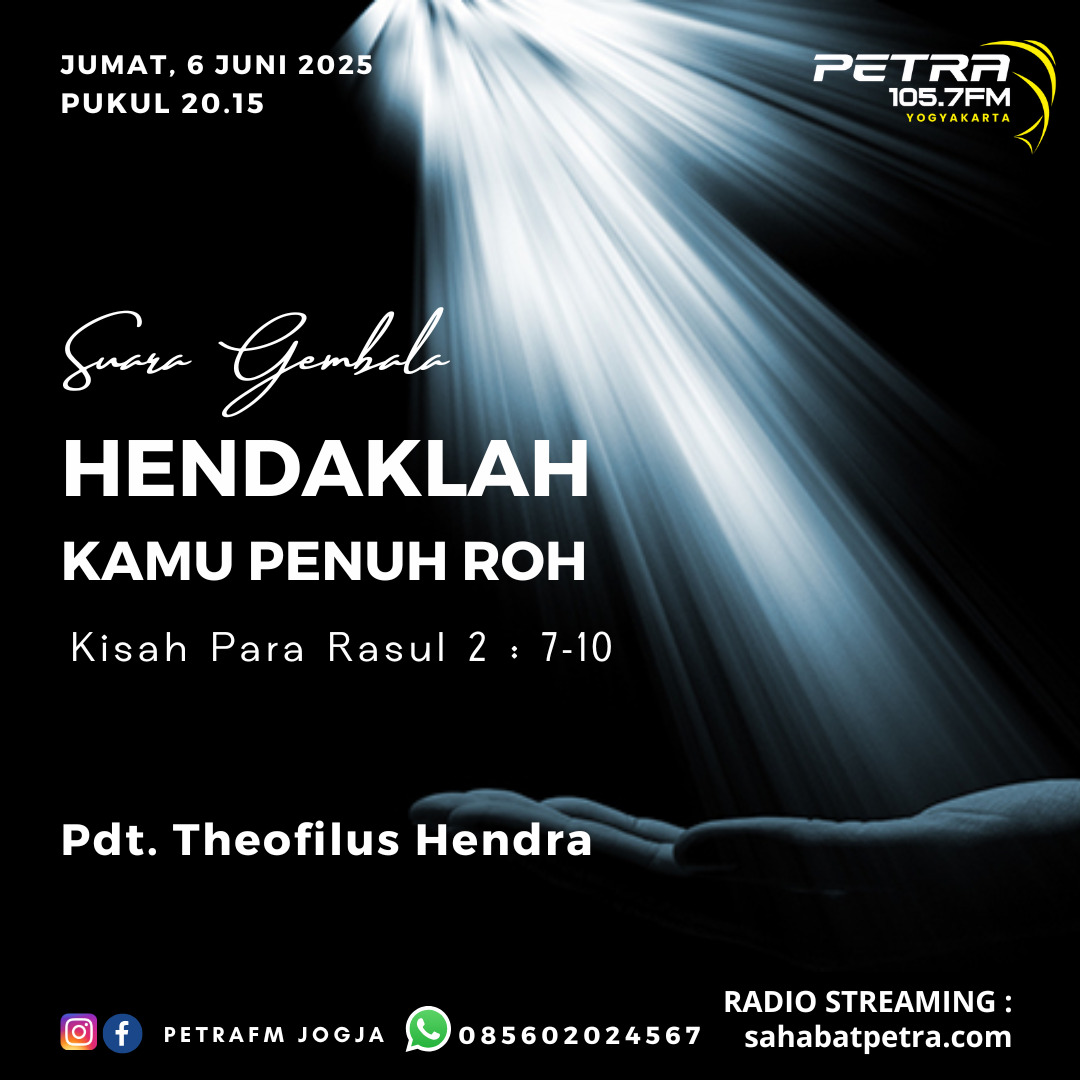 Suara Gembala - 06 JUNI 2025