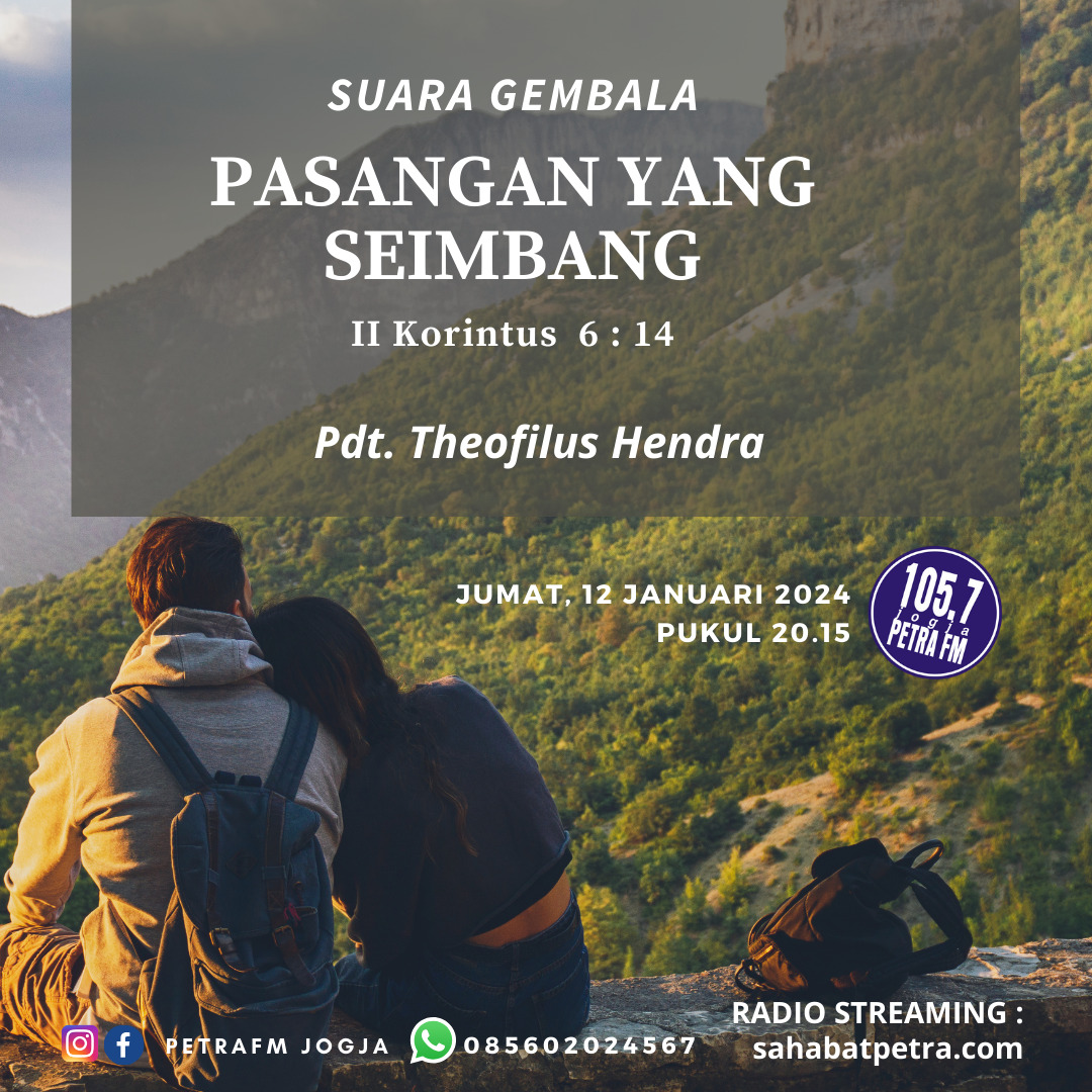Suara Gembala - 12 JANUARI 2024