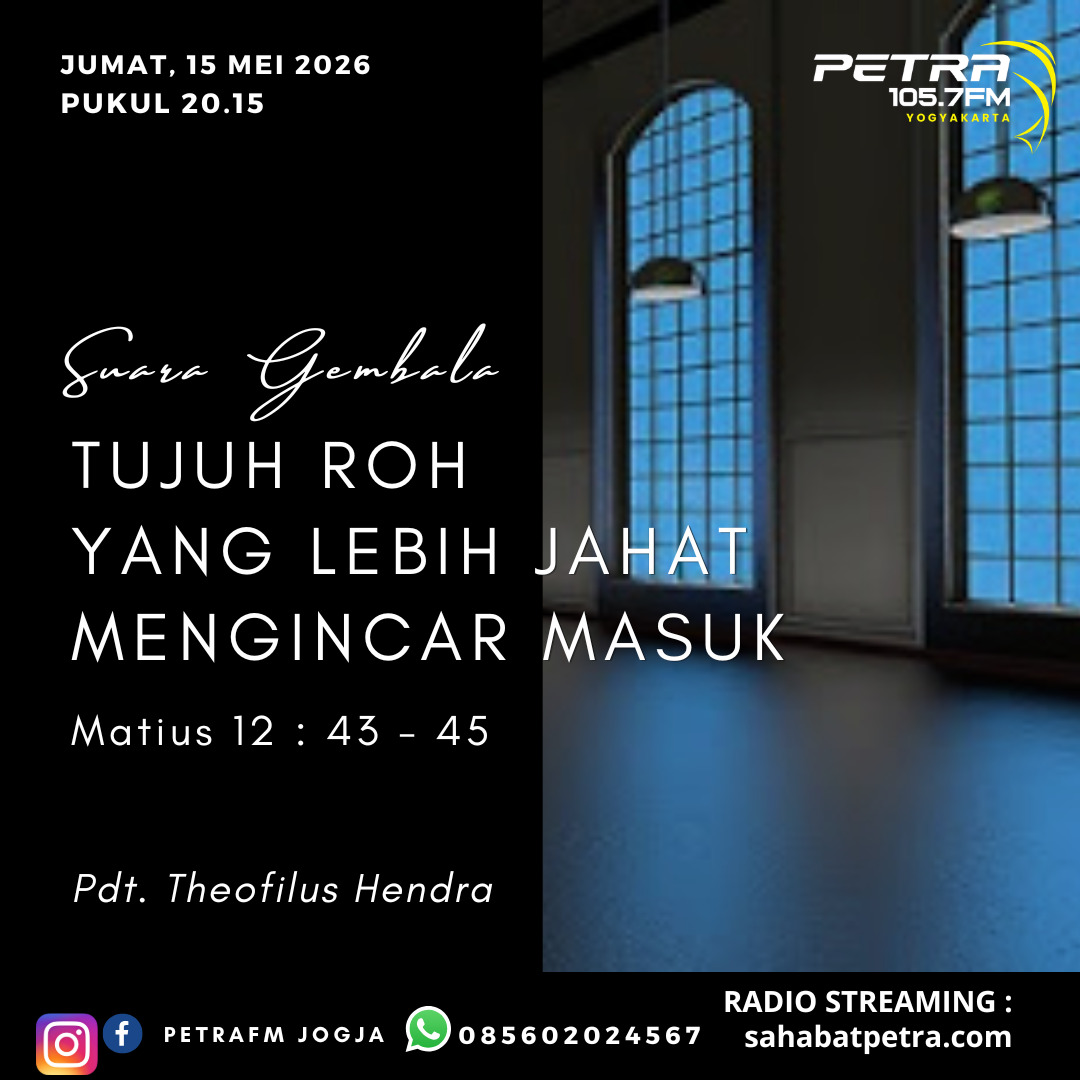 Suara Gembala - 15 MEI 2026