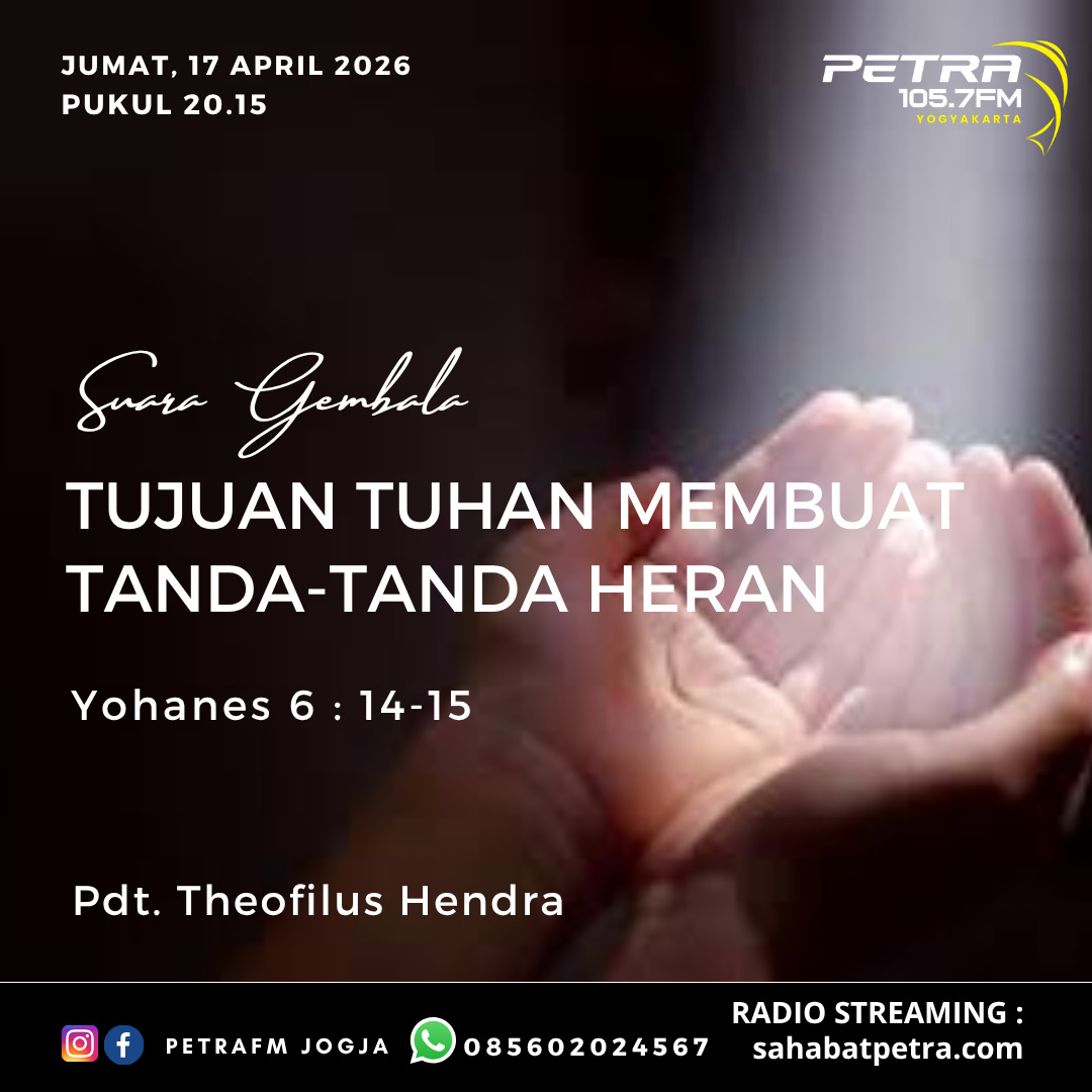 Suara Gembala - 17 APRIL 2026