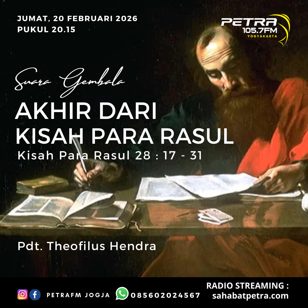 Suara Gembala - 20 FEBRUARI 2026