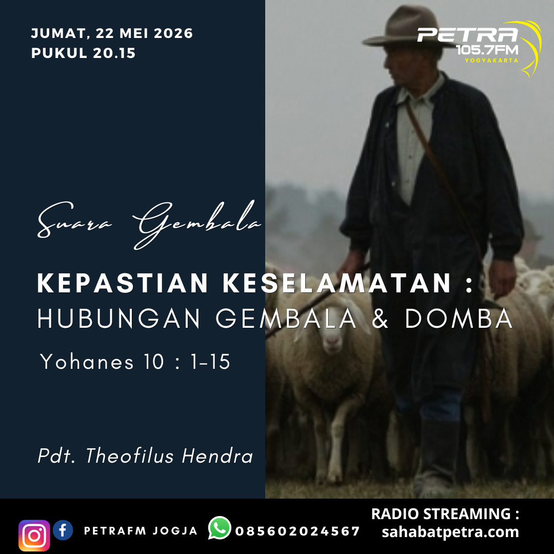 Suara Gembala - 22 MEI 2026