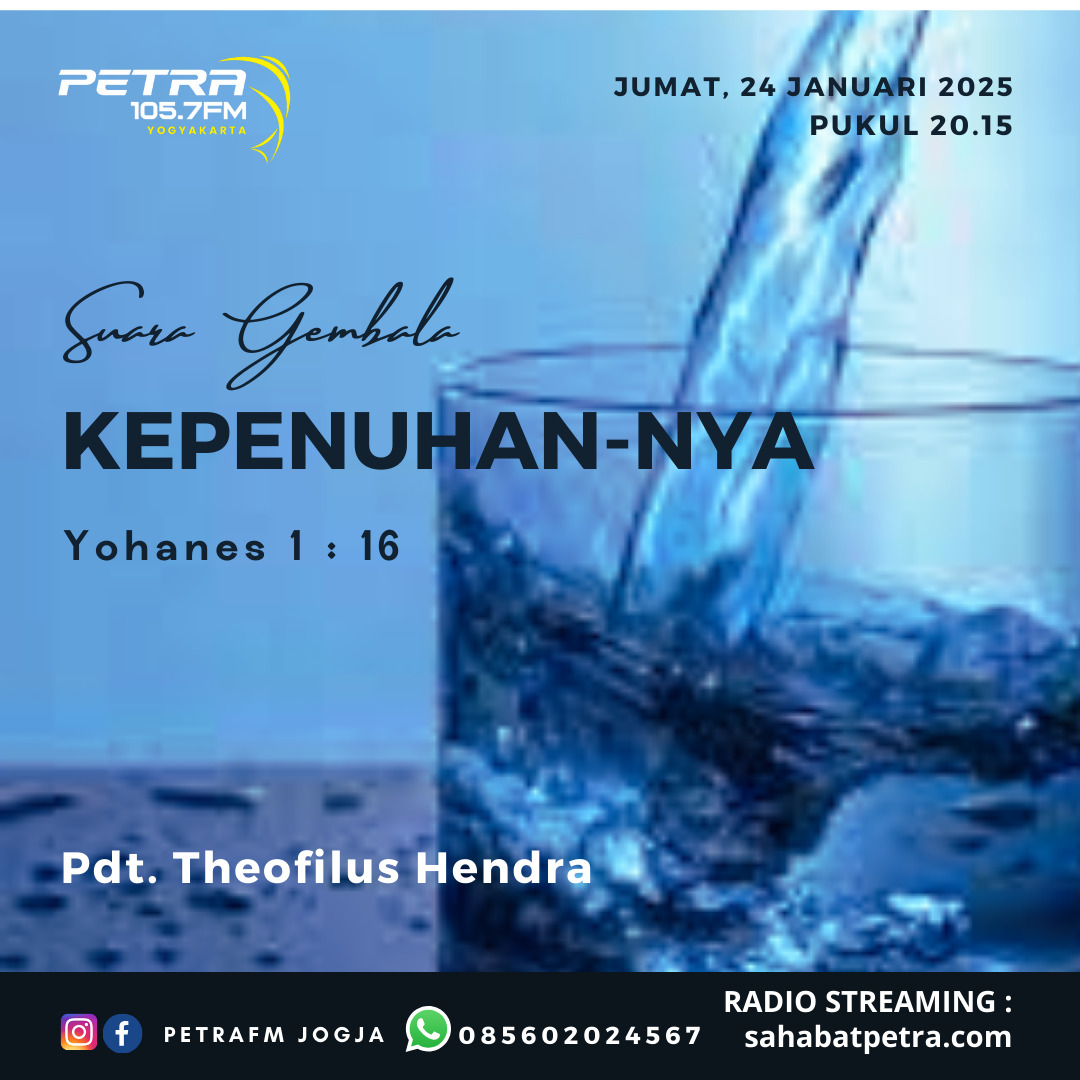 Suara Gembala - 24 JANUARI 2025