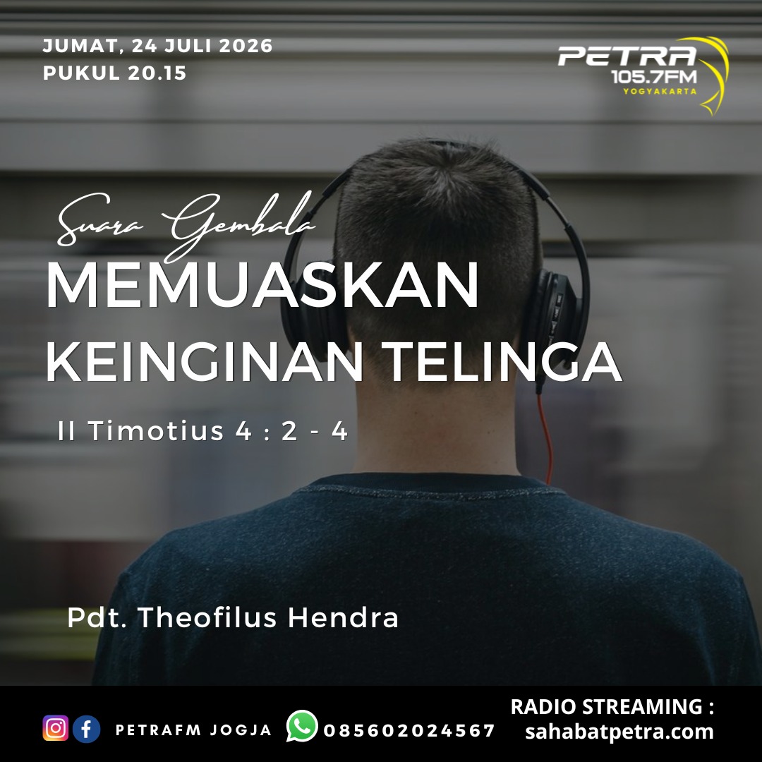 Suara Gembala - 24 JULI 2026
