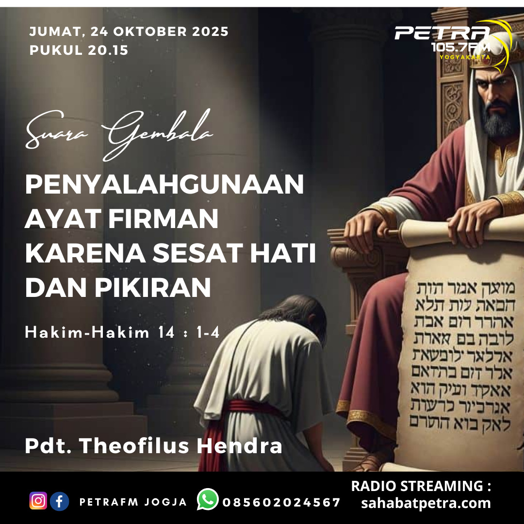 Suara Gembala - 24 OKTOBER 2025