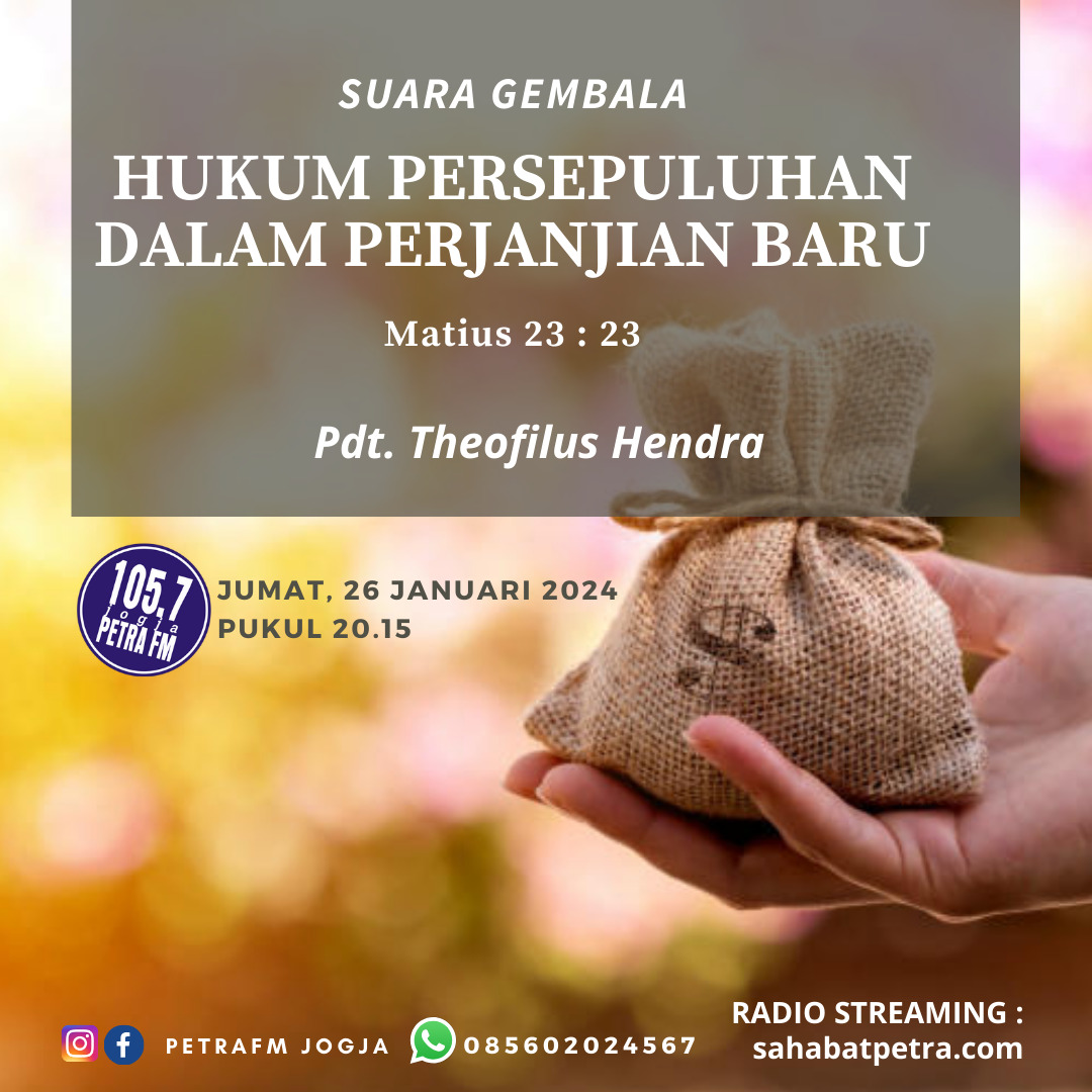 Suara Gembala - 26 JANUARI 2024