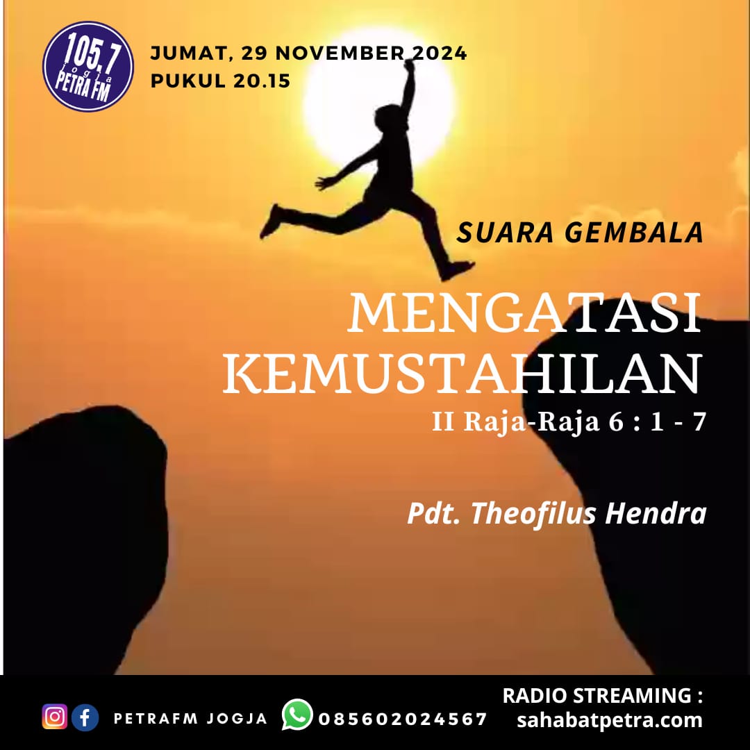Suara Gembala - 29 NOVEMBER 2024