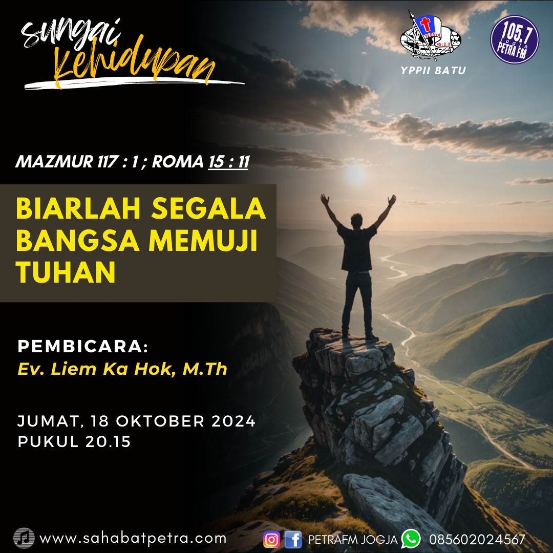 Sungai Kehidupan - 18 OKTOBER 2024