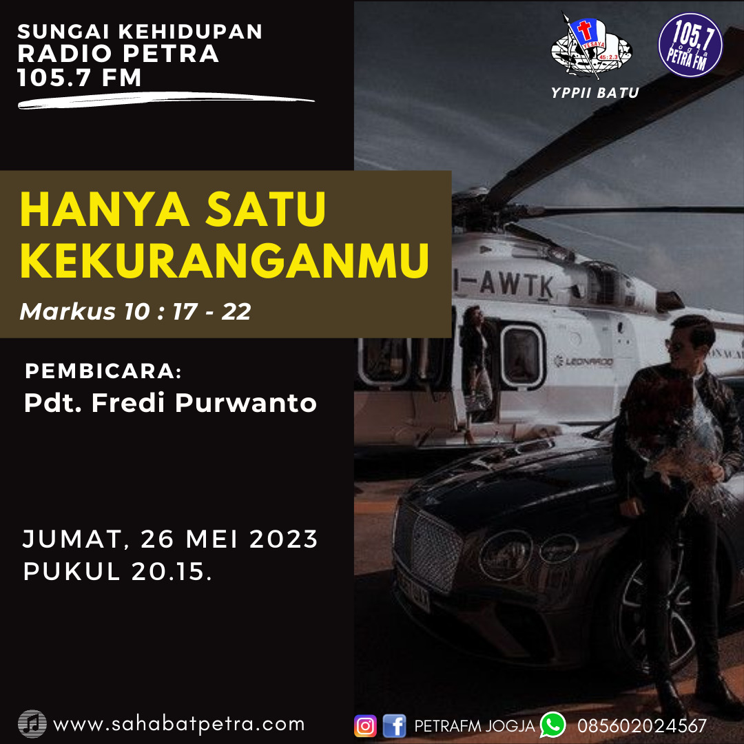 Sungai Kehidupan - 26 MEI 2023