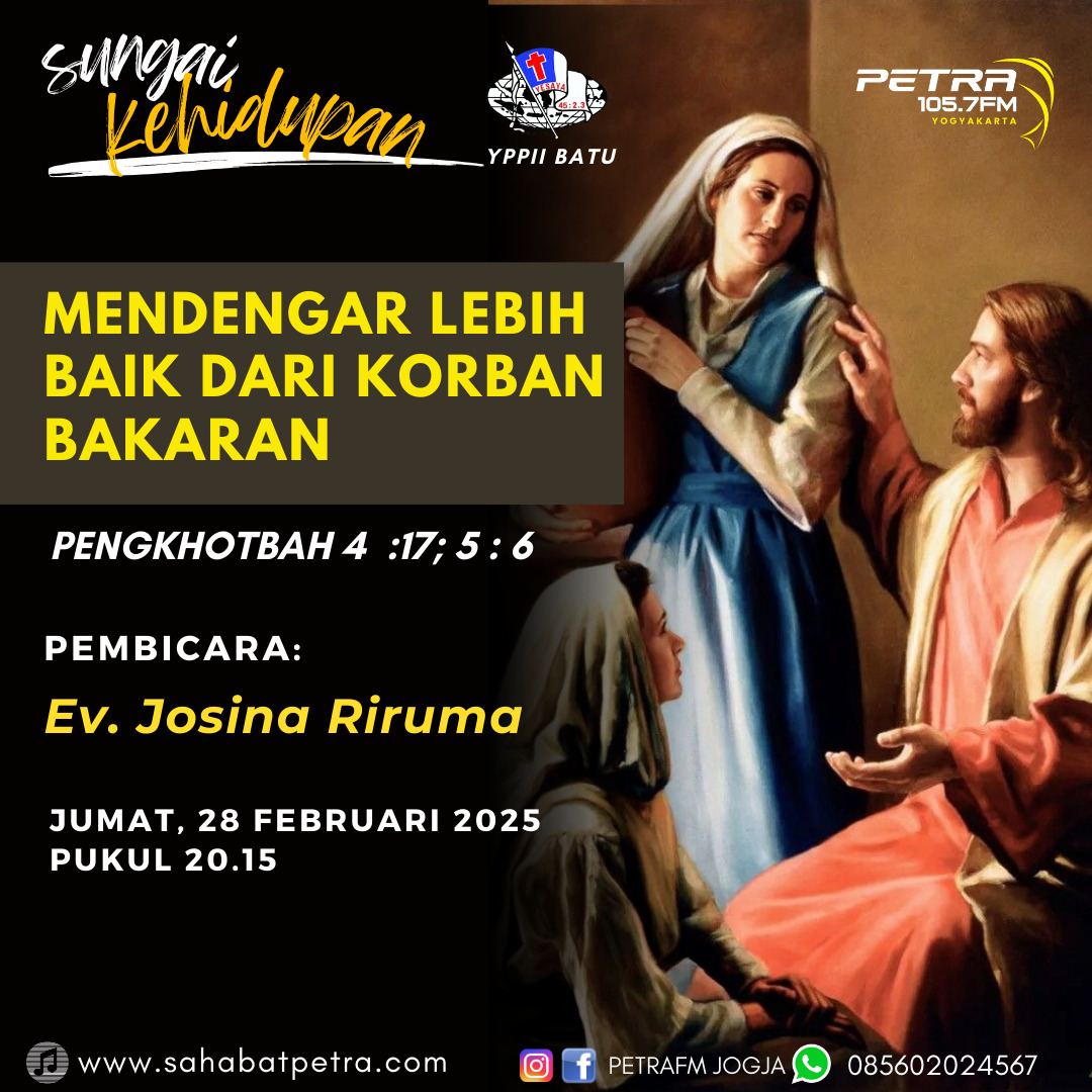 Sungai Kehidupan - 28 FEBRUARI 2025