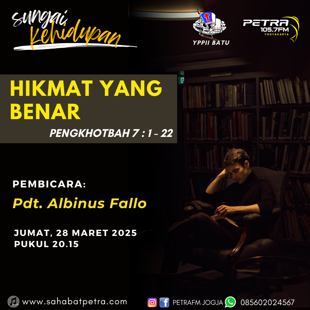 Sungai Kehidupan - 28 MARET 2025