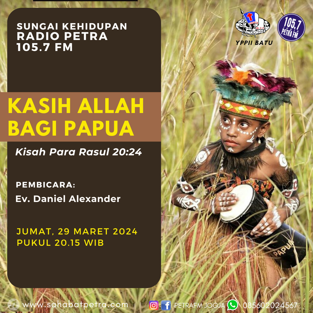 Sungai Kehidupan - 29 MARET 2024